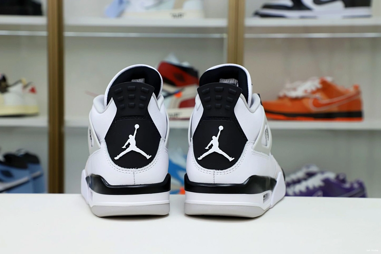 4 BLACK JORDAN AIR Affordable Kimikick 1949 MILITARY 0116